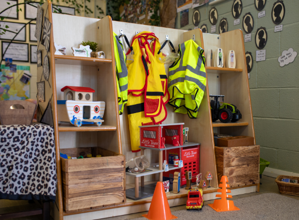 creative learning environment Greenview Nursery Blackburn